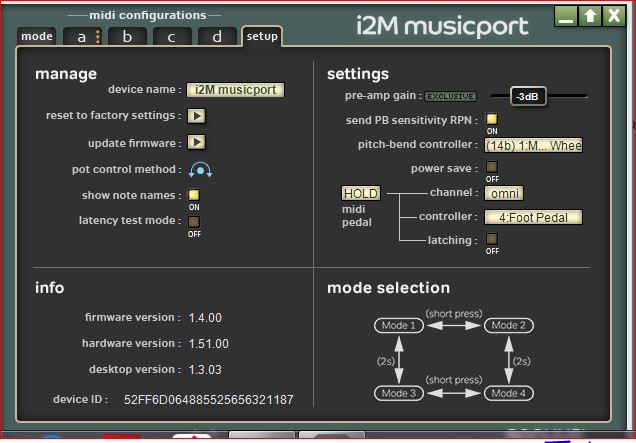 i2m firmware version