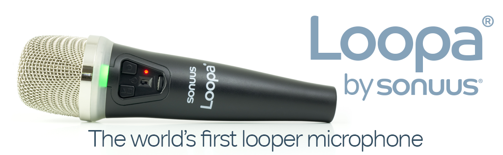 The world's first looper microphone